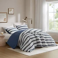 Merritt Yarn-dyed Striped Comforter Set