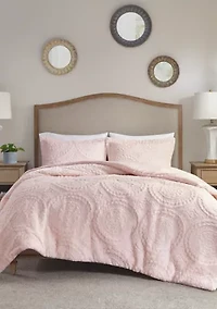 Arya Medallion Ultra Plush Comforter Mini Set