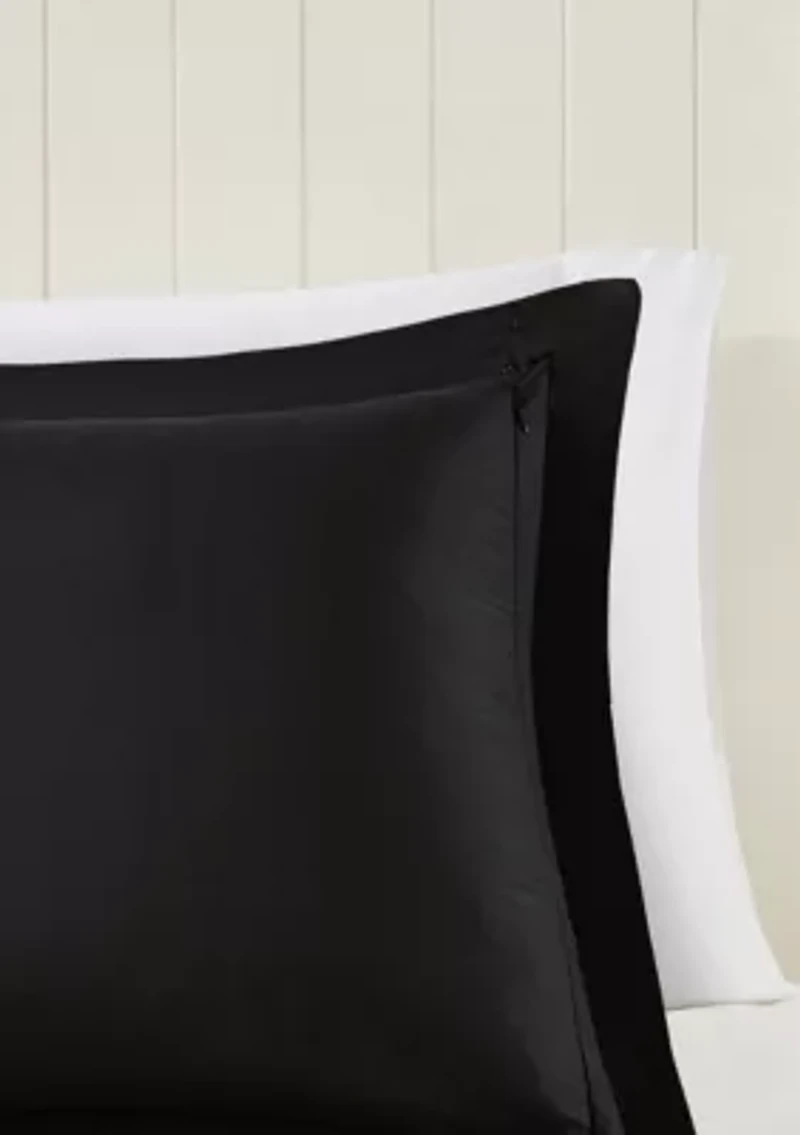 Larkspur Scotchgard Diamond Quilting Reversible Down Alternative Comforter Set