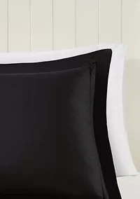 Larkspur Scotchgard Diamond Quilting Reversible Down Alternative Comforter Set