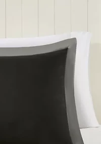 Larkspur Scotchgard Diamond Quilting Reversible Down Alternative Comforter Set