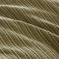 Lyon Waffle Washed Duvet Set