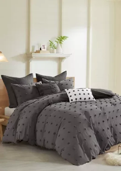100% Cotton Brooklyn Ultra Soft Jacquard Comforter Set