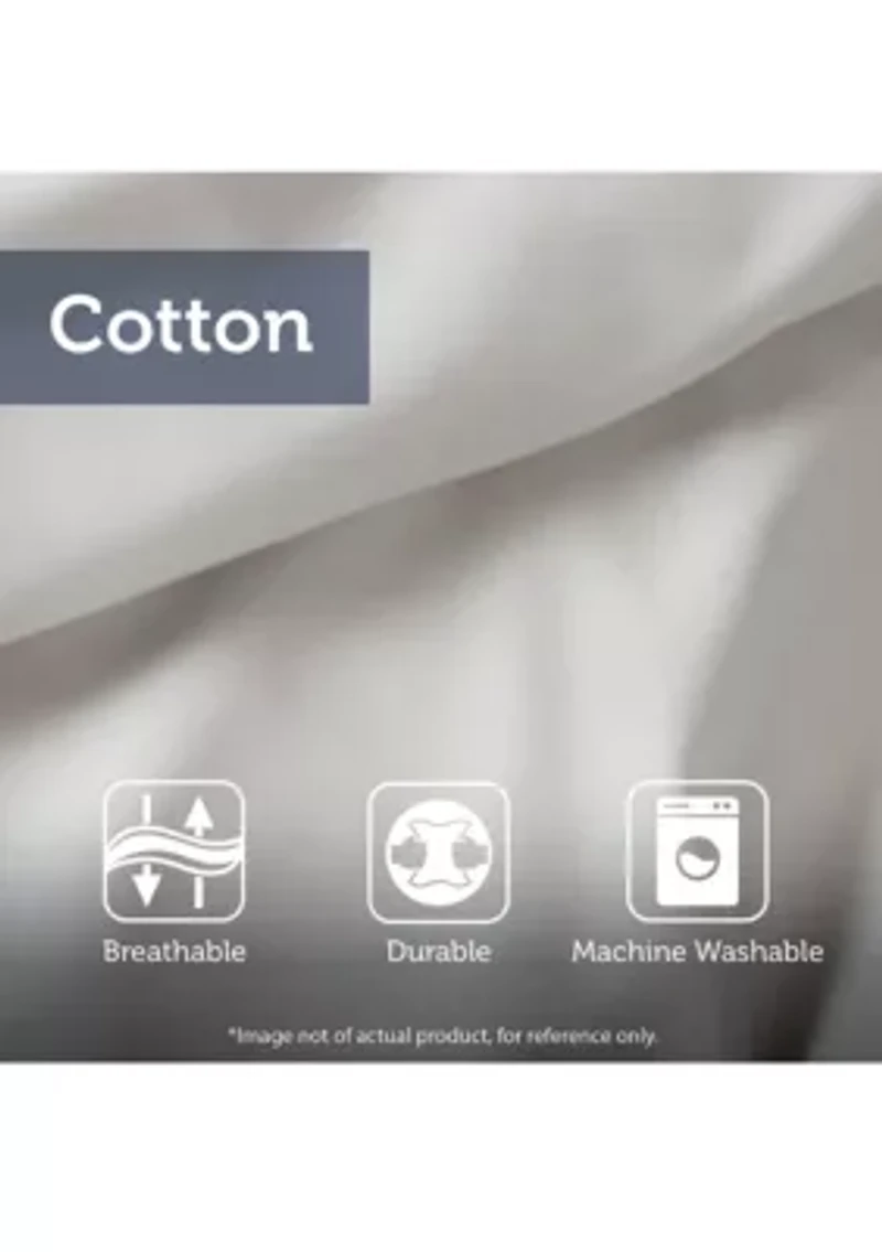 Viola 3-Piece Tufted Cotton Chenille Damask Comforter Set