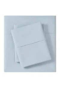 200 Thread Count Relaxed Cotton Percale Sheet Set