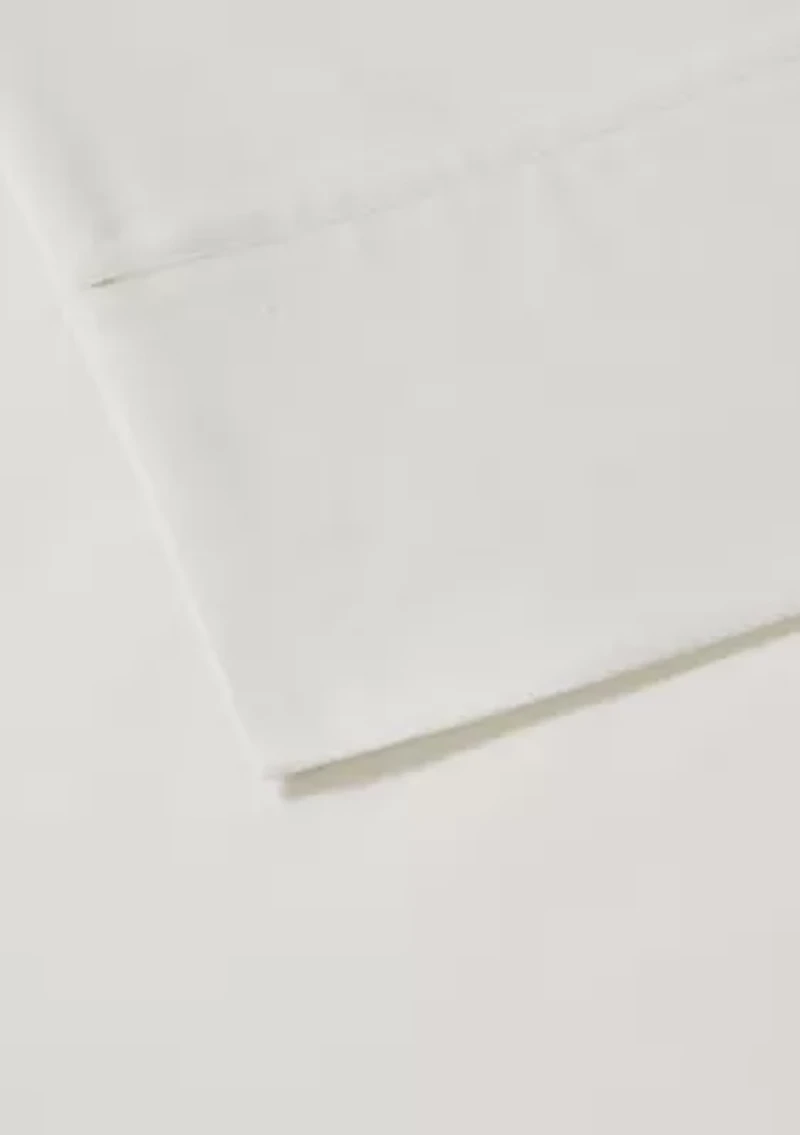 200 Thread Count Relaxed Cotton Percale Sheet Set