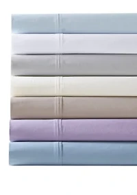 200 Thread Count Relaxed Cotton Percale Sheet Set