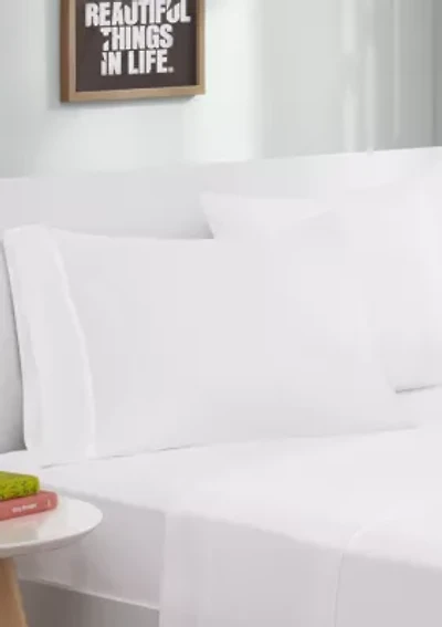 Cotton Blend Jersey Knit Sheet Set