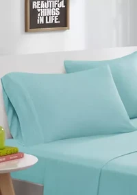 Cotton Blend Jersey Knit Sheet Set