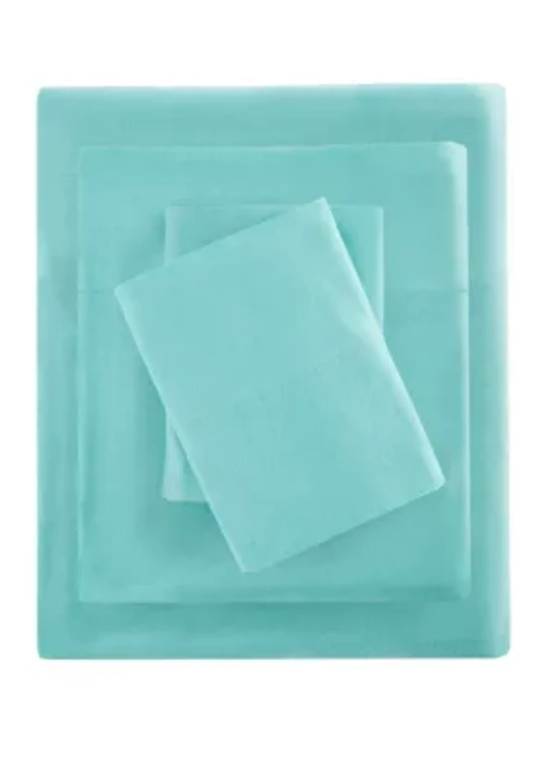 Cotton Blend Jersey Knit Sheet Set