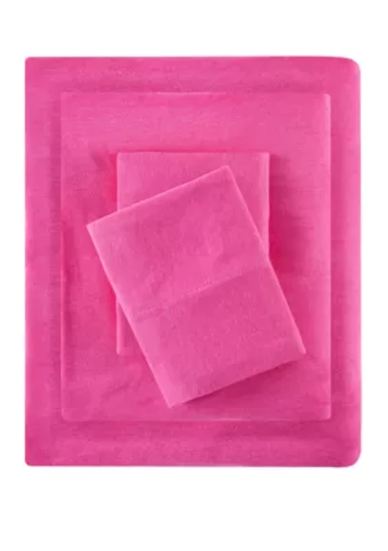 Cotton Blend Jersey Knit Sheet Set