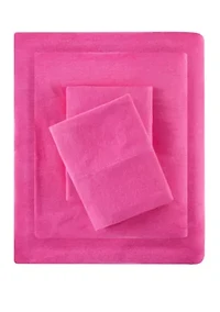 Cotton Blend Jersey Knit Sheet Set