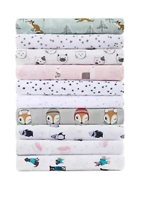 Cozy Soft Cotton Novelty Print Flannel Sheet Set