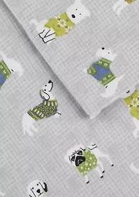 100% Cozy Cotton Flannel Ultra Soft Sheet Set