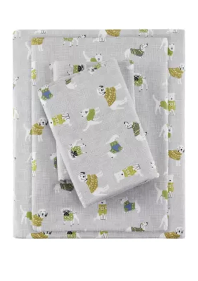 100% Cozy Cotton Flannel Ultra Soft Sheet Set