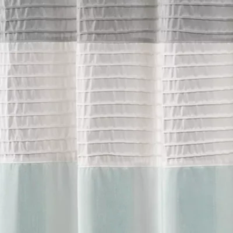 Amherst Faux Silk Shower Curtain