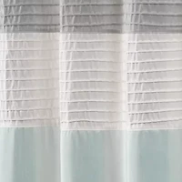 Amherst Faux Silk Shower Curtain