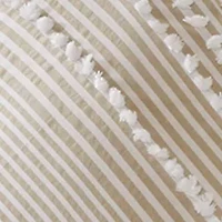 Anslee 3 Piece Cotton Yarn Dyed Comforter Set