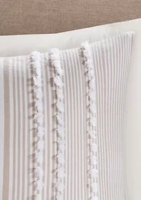 Anslee 3 Piece Cotton Yarn Dyed Comforter Set