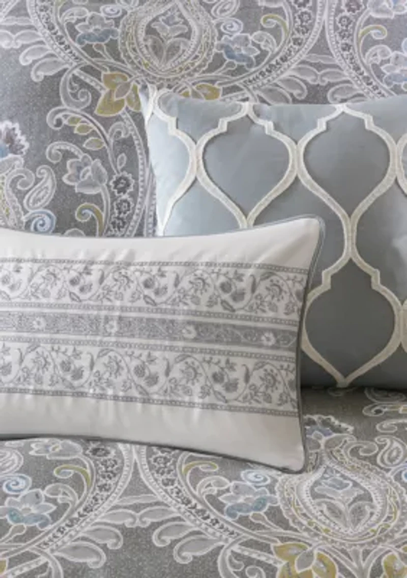 Hallie 6 Piece Cotton Comforter Set