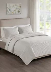 3 Piece Otto Reversible Coverlet Set
