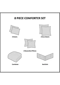 Shawnee 8 Piece Comforter Set
