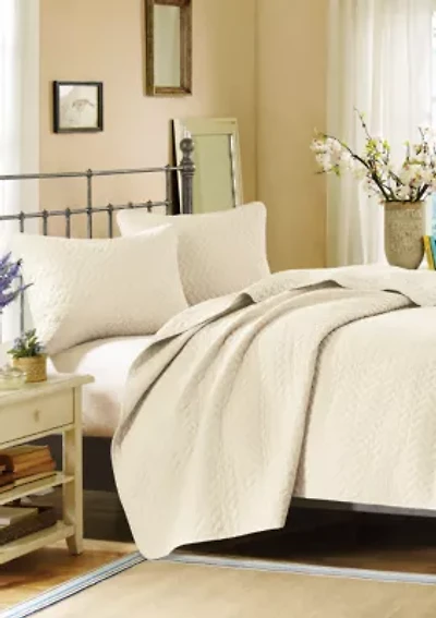 Velvet Touch Coverlet Set