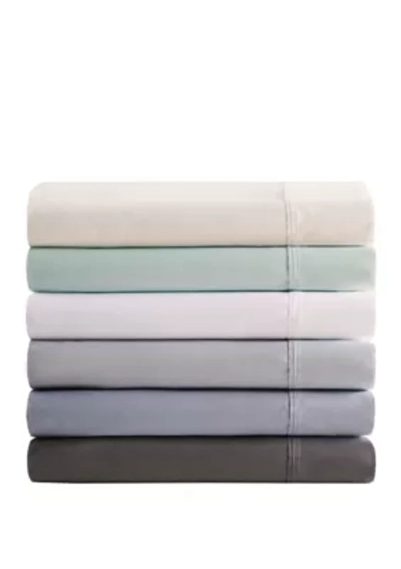 600 Thread Count Cooling Cotton Blend 4 PC Sheet Set