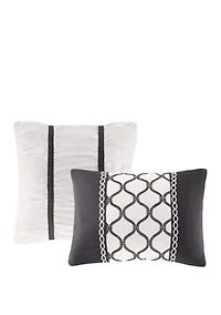 Dorsey Floral Print Comforter Set