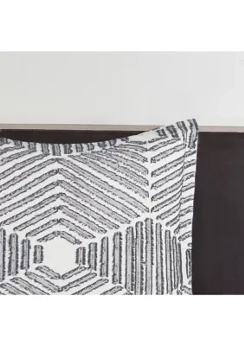 Ellipse Cotton Jacquard Comforter Set