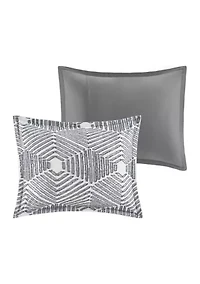 Ellipse Cotton Jacquard Comforter Set