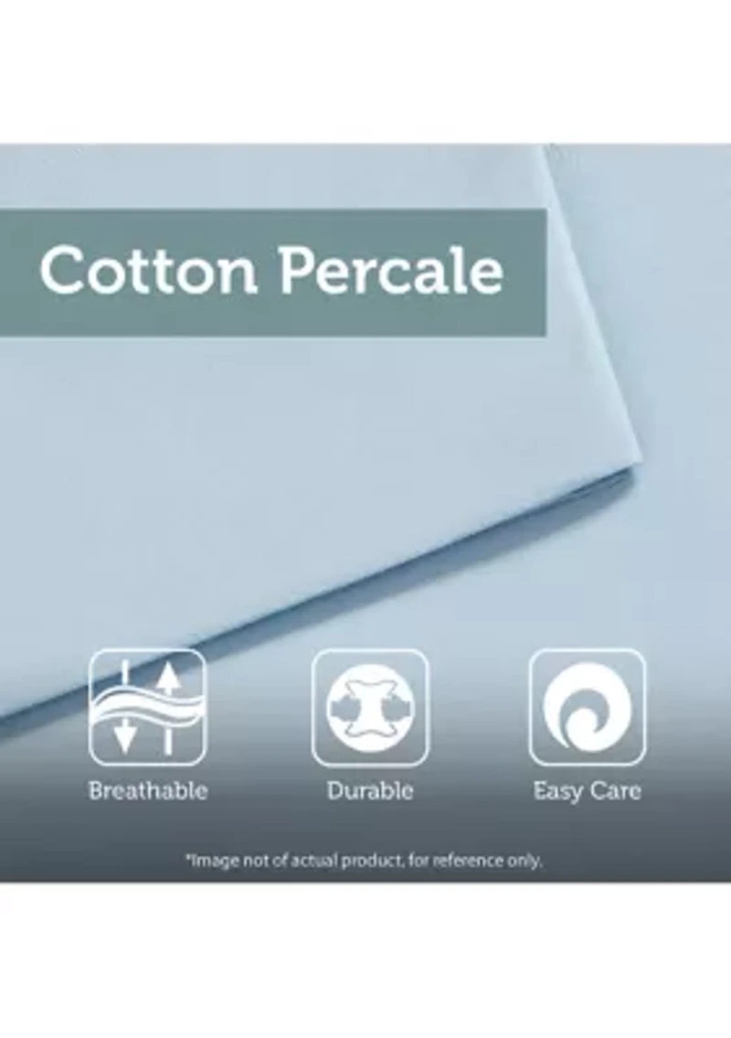 Mila 3 Piece Cotton Duvet Cover Set with Chenille Tufting