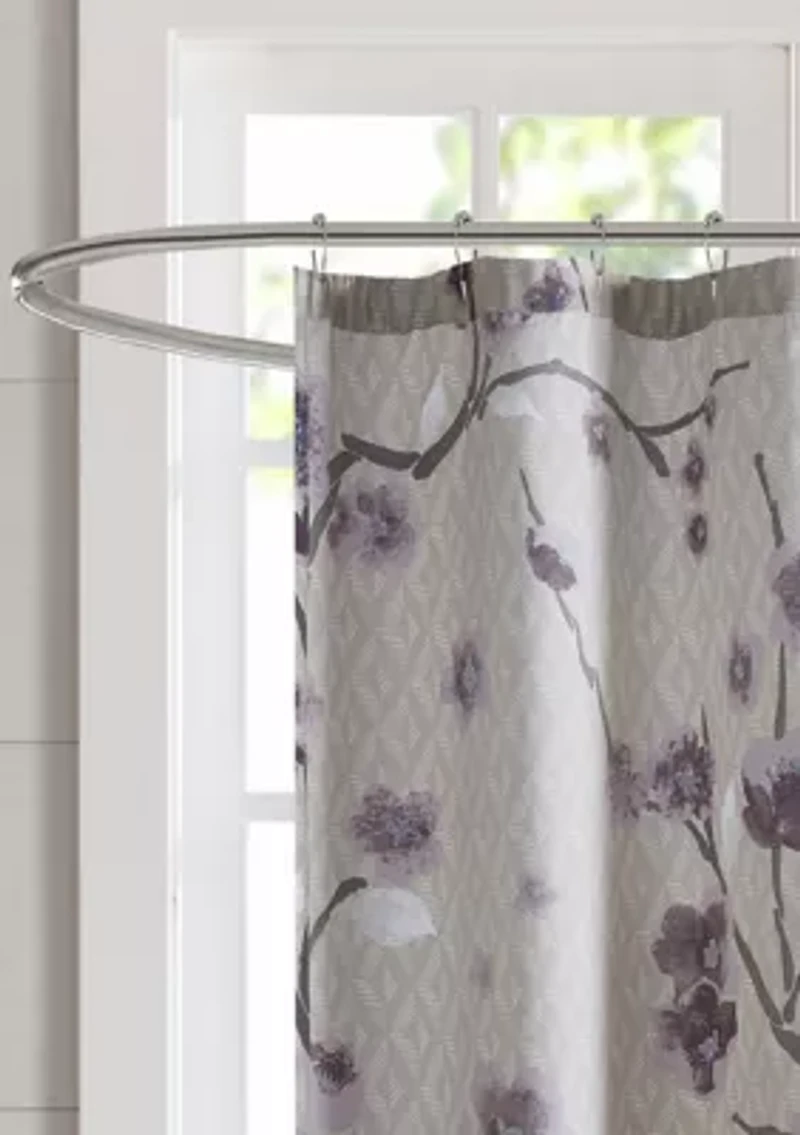 Holly Cotton Shower Curtain