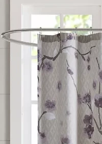 Holly Cotton Shower Curtain