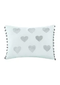 Rosalie Metallic Printed Plush Comforter Set