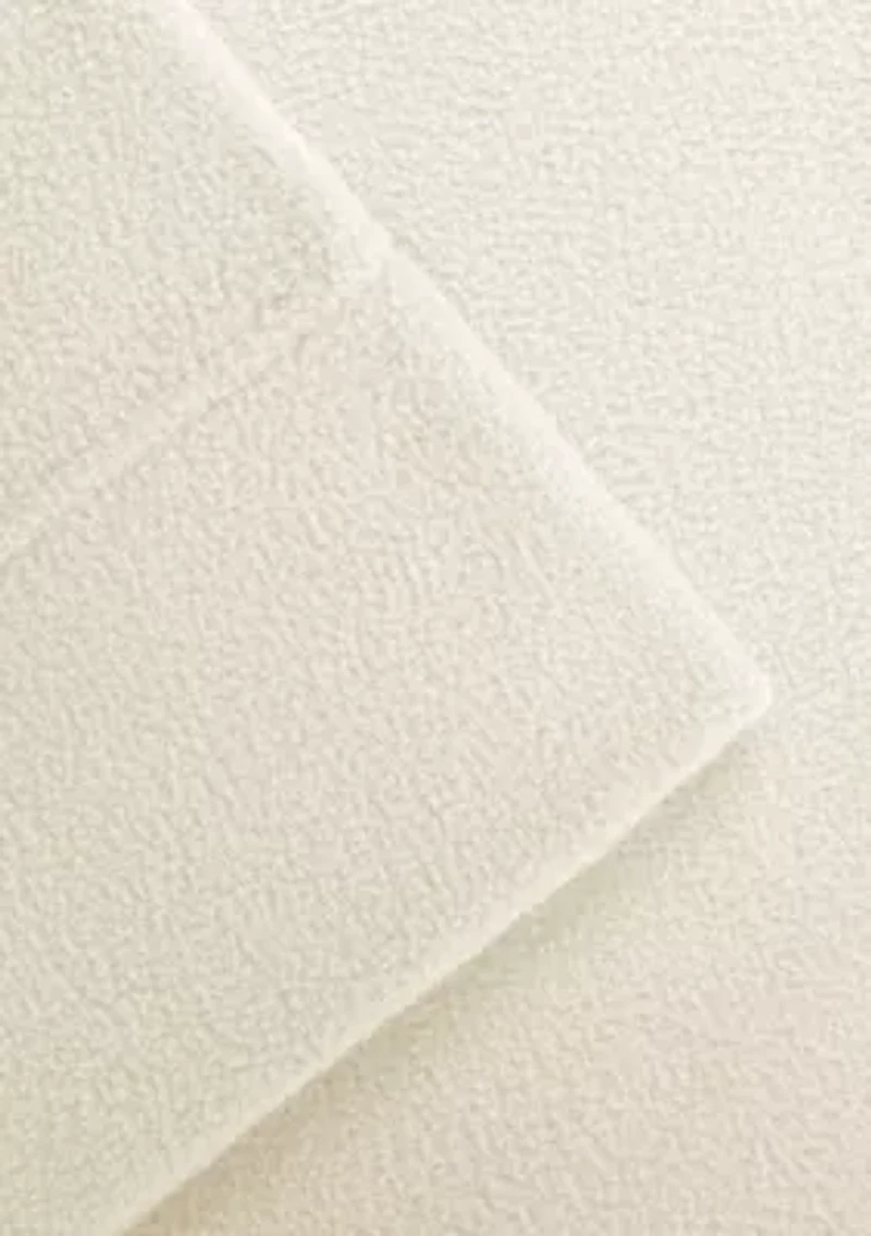 Micro Fleece Queen Sheet Set - Fitted 60-in. x 80-in.
