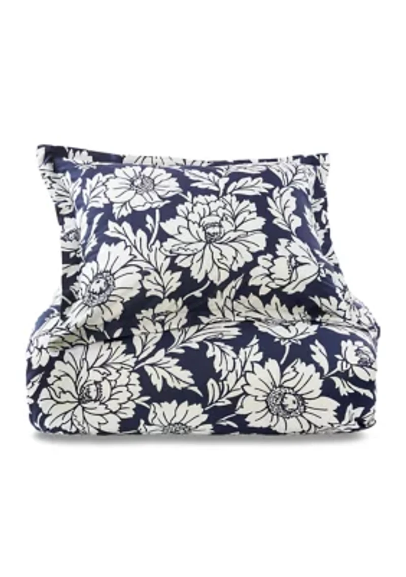 Etched Garden 3-Piece Comforter Set