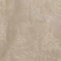 Wheat Floral 3 Piece Comforter Set