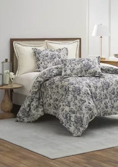 Floral Comforter Set