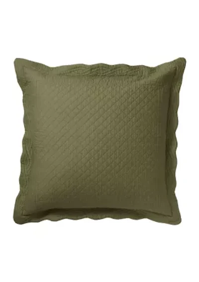Floral Print Euro Sham