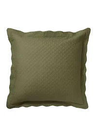 Floral Print Euro Sham