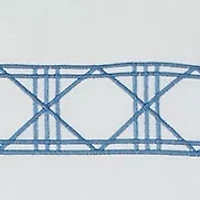 Porcelain Scroll Euro Sham