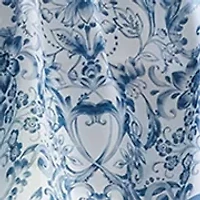 Porcelain Scroll Valance