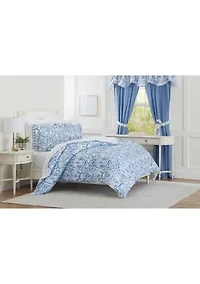 Porcelain Scroll Valance