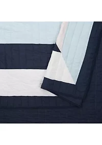 Diamond Patchwork Quilt Set by Ampersand Design Studio