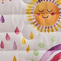 Rainbows and Sun Quilt Set