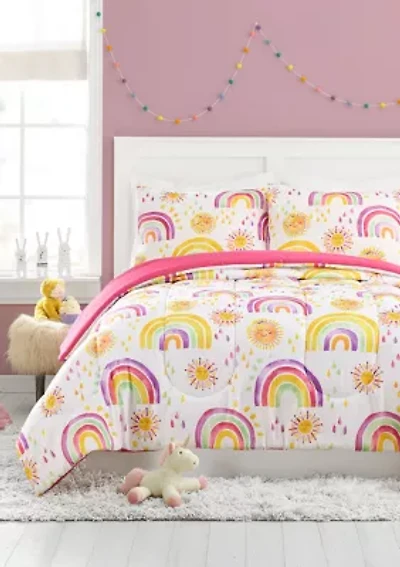 Rainbows and Suns Comforter Set