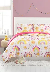 Rainbows and Suns Comforter Set
