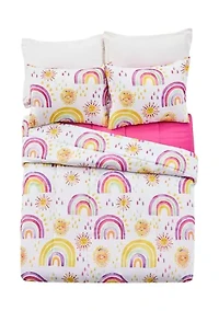 Rainbows and Suns Comforter Set