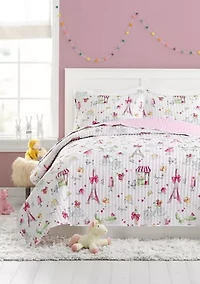 Pretty Paris Quilt Set